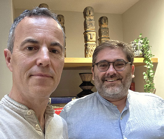 Emmanuel Bertrand et Christophe Vitiello, cofondateurs de Cap Croissance